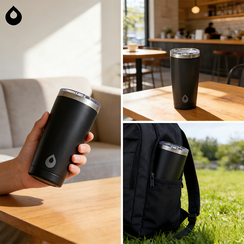 Botella de agua de oficina